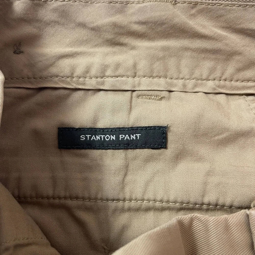 J Crew Chino Pants Mens 30x32 Beige The Stanton Straight Preppy Office Casual